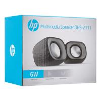 HP DHS-2111 6W Siyah Multimedia 1+1 Speaker